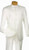 5-Button Banded Collar Clerical Suit In Ivory