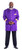 Benedict Jacket For Men in Purple & Gold