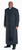 Men's 33-Button Roman Cassock & Cincture Belt In Black